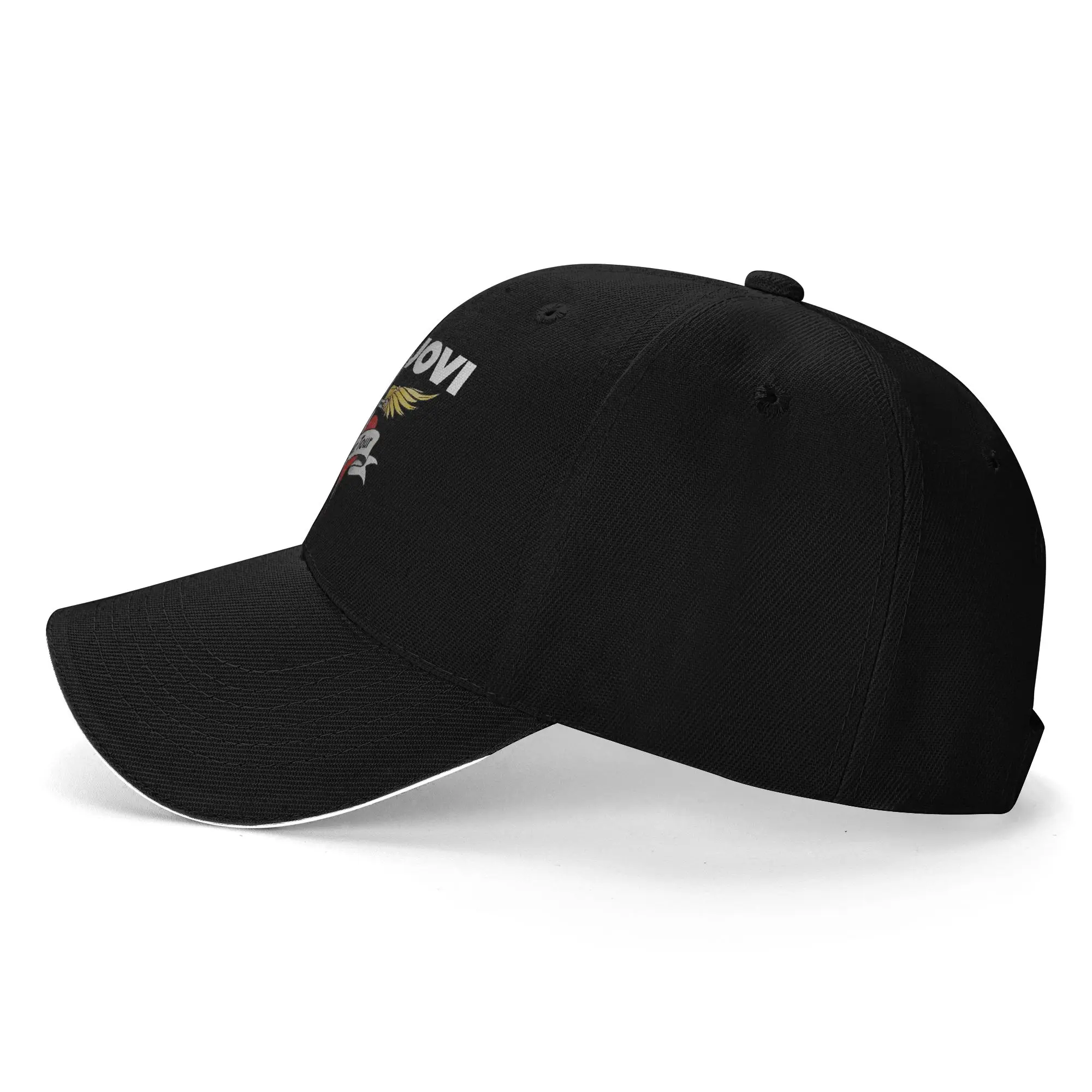 Bons Jovis Forever Concert Music Tour Sandwich Hat Adult ,Sport,Baseball Caps  Hat Adjustable Snapback Caps Golf Hats Summer Cap