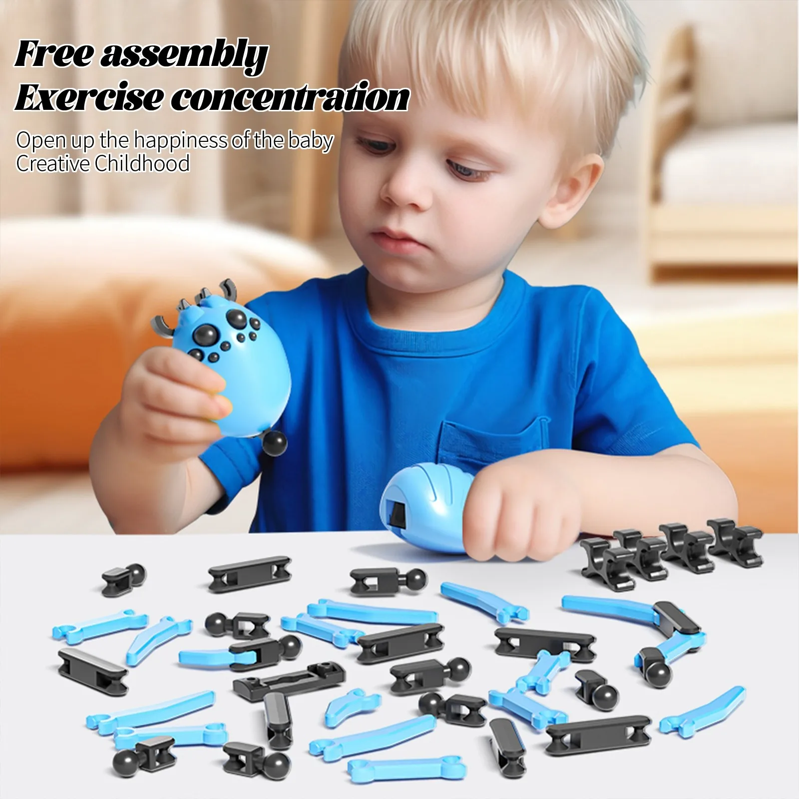 3D Printed Model Toys Multi-jointed Movable Large Spide Model Animal Figures Simulation Desktop Ornaments Kids Gifts Novelty Toy