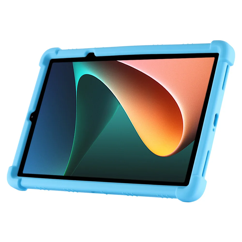 Capa de Silicone Anti-Choque para Tablet, Capa para Xiaomi Mi Pad 5 Pro, Seguro