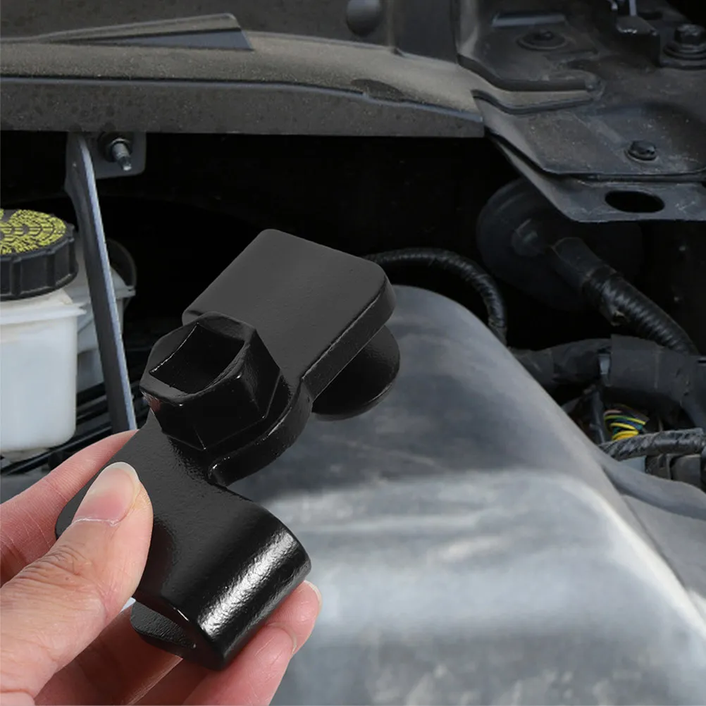 2 Pcs Extension Wrench 1/2 Converter Universal Adapter Black Power Tool Extender
