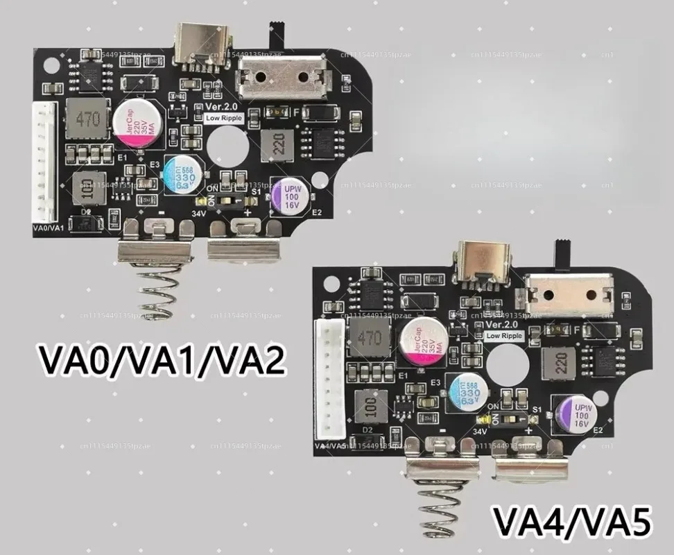 USB-C Power Board Replacement PCB With Power Switch Motherboard For SEGA  Gear GG Console Repair Parts