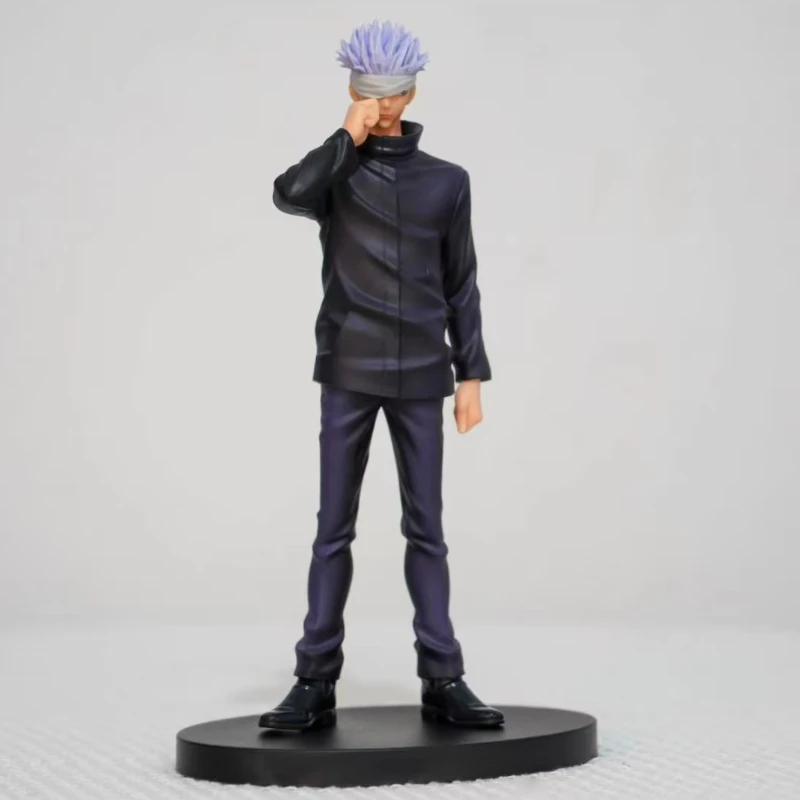 Bandai Original BANPRESTO Jujutsu Kaisen Satoru Gojo Anime Character Game Model Toy Desktop Ornaments Figure Collection Gift