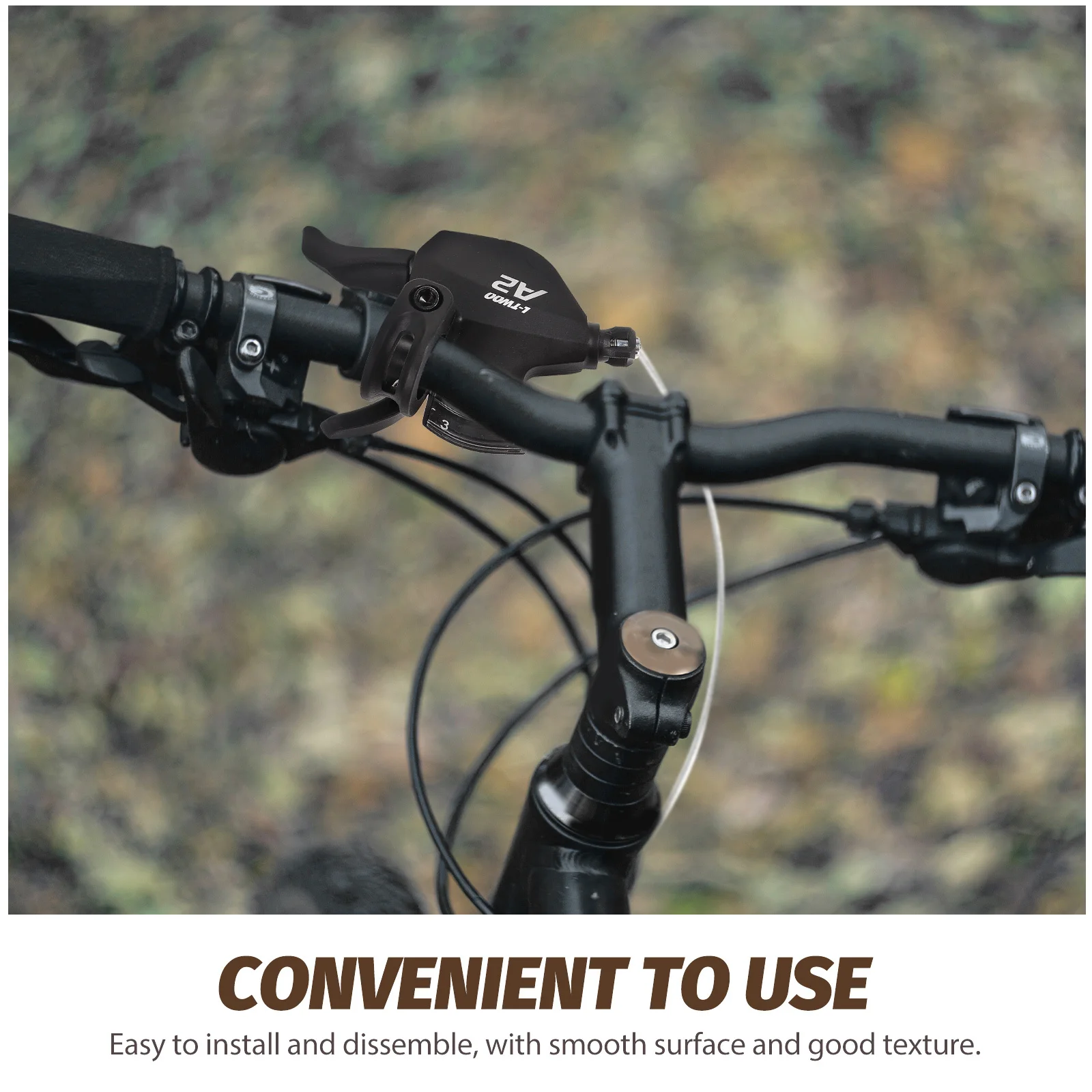 

Mountain Brake Lever Durable Plastic Brake Handles Lightweight Compact Fine Workmanship Essential Bike Parts Cycling