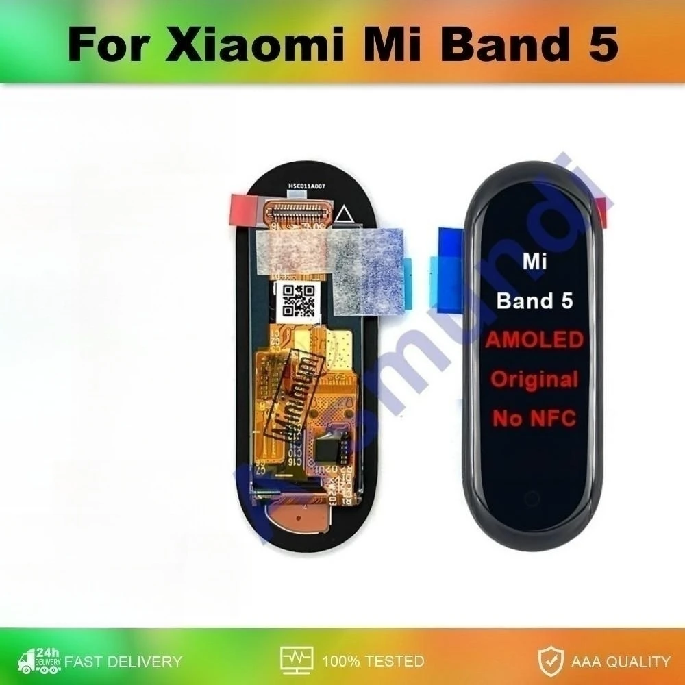 Pantalla LCD AMOLED Original para Xiaomi Mi Band 4 5 6 7 Pro 7Pro, montaje de digitalizador con pantalla táctil