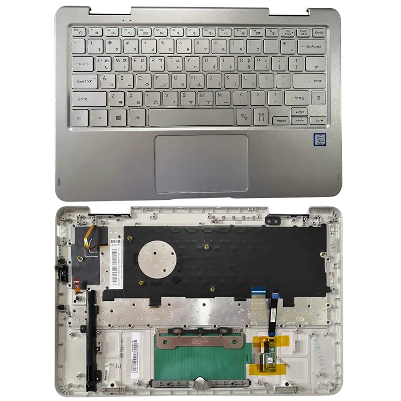 NEU für Samsung 930QAA NT930QAA 930QBE NP940X3M 940X3N Laptop-Handballenauflage Obergehäuse mit Tastatur mit Hintergrundbeleuchtung Touchpad