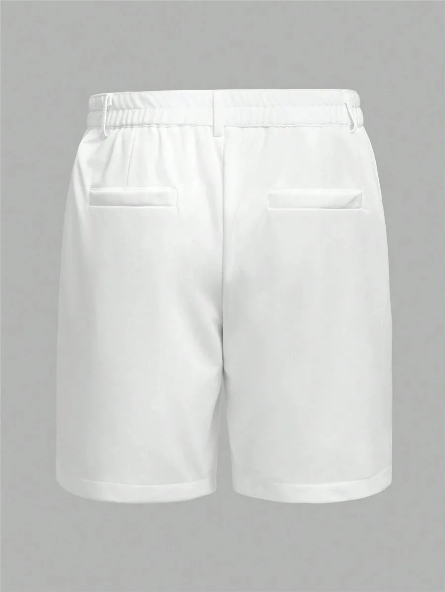 Summer New Classic Men's Stretch Lightweight Quick-drying Stretch Shorts Golf Button Shorts Hiking