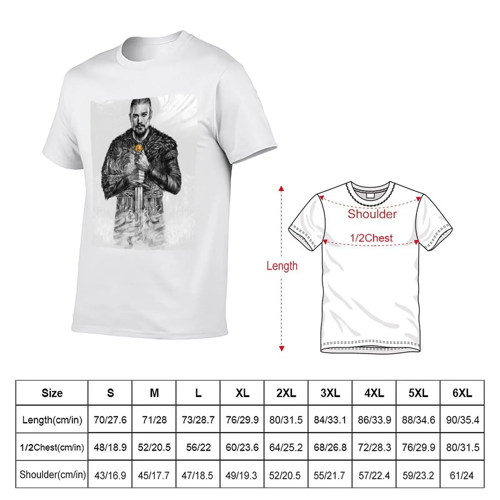 Uhtred of Bebbanburg T-Shirt shirts graphic tee graphics blanks mens designer clothes