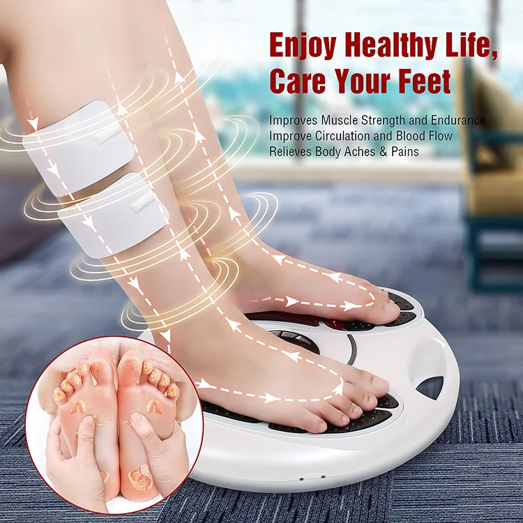 

Foot massager reflexology machine with remote control good for diabetics