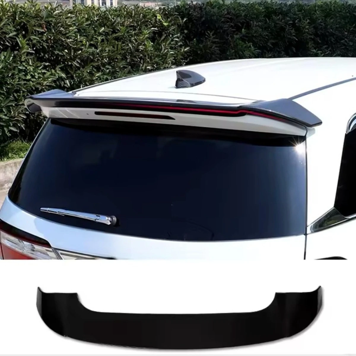 

For Honda Odyssey 2015-2024 Car Rear Roof Spoiler Wing Modification Part Rear Roof Spoiler Wing Car Accessories Exterior Part