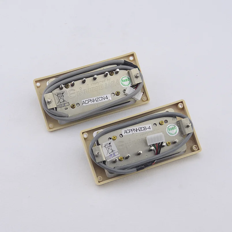 1 Set  Traditional PRO Electric Guitar Alnico Humbucker Pickup Zebra For Electric Guitar