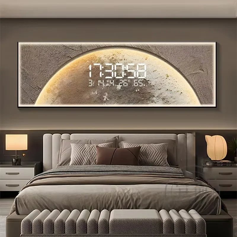 Simple Minimalist Clock Wall Classic Style Korean Modern Aesthetic Design Wall Watch Restaurant Reloj De Pared Home Decoration