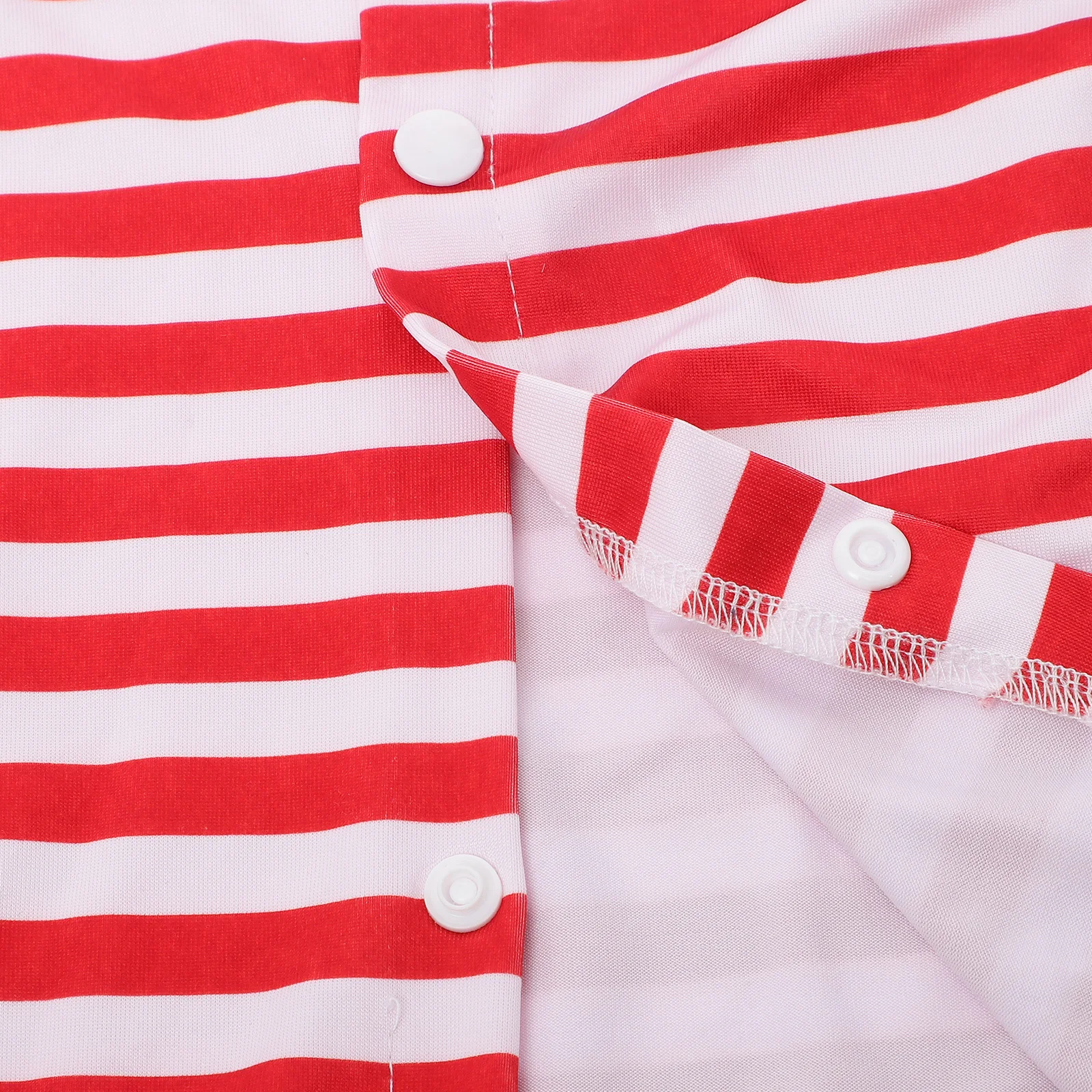 

Large Dog Striped T Shirt Red White Xl Oversized Breathable Cotton Vest Casual Party Walking Clothes for Husky Golden Retriever