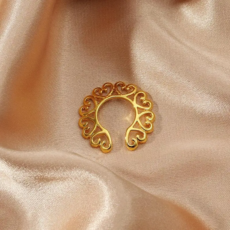 2Pcs Adjustable Stainless Steel Nipple Shield Rings