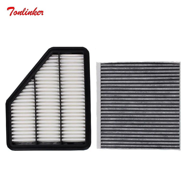 Air Filter Cabin Filter For Changan CS75 Closed Off-Road Vehicle 1.8 T  2014-Model 2Pcs Car Filter OEM 1109013-M01 8119011-M01