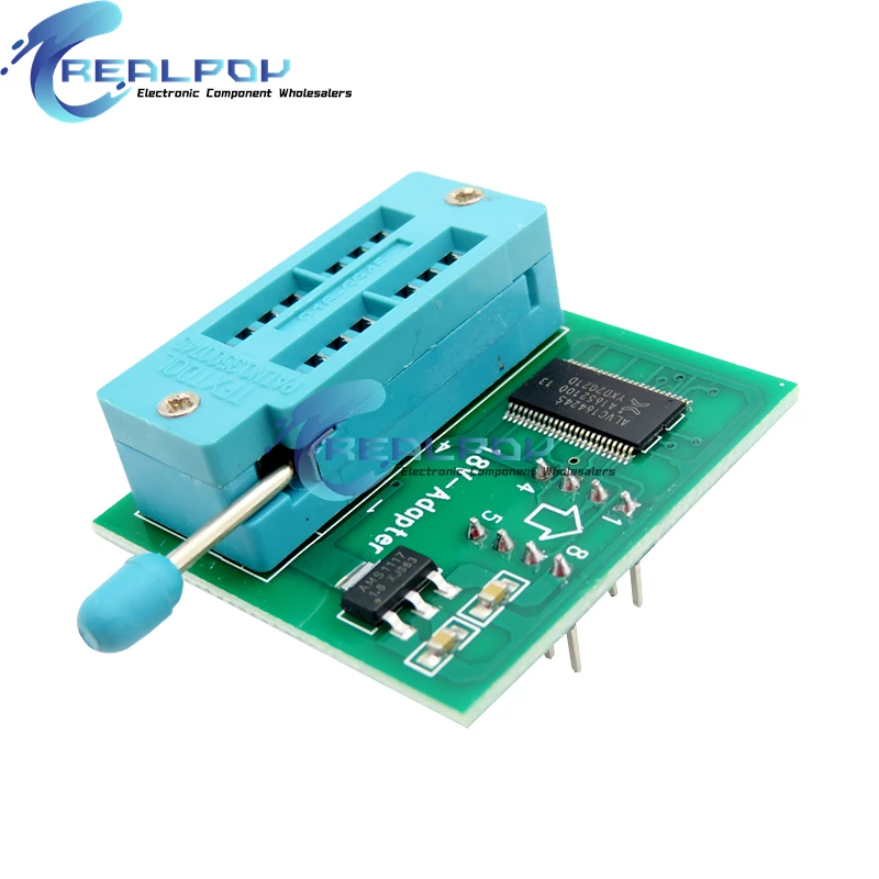 Adapter 1.8V do Iphone'a lub płyty głównej 1.8V SPI Flash SOP8 DIP8 W25 MX25 do programatorów TL866CS TL866A EZP2010 EZP2013 CH341