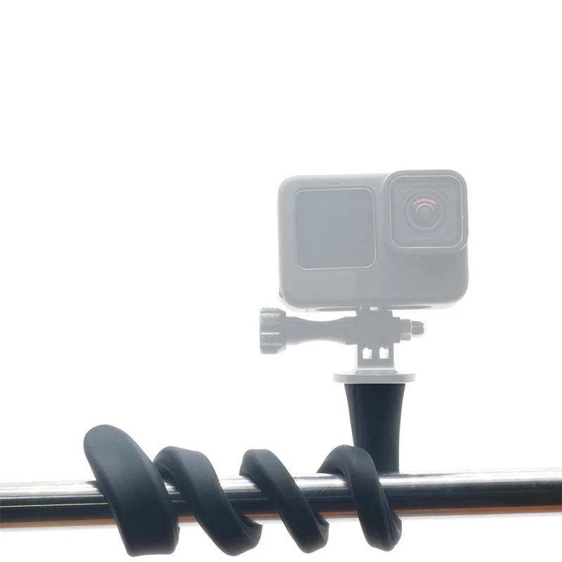 Braccio flessibile polpo supporto monopiede supporto Selfie Stick per Gopro Hero 12 11 10 9 Insta 360 DJI OSMO fotocamere telefoni cellulari