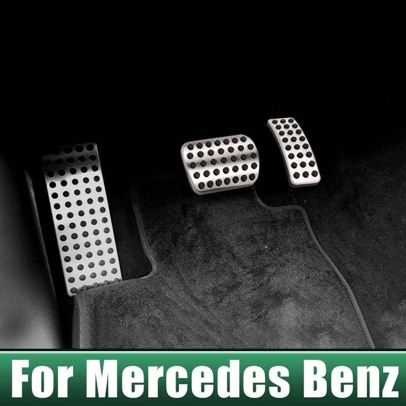 

Car Accelerator Brake Pedal Cover For Mercedes Benz A B R Classe W176 W177 W164 W245 W246 C118 W167 W168 W247 CLA GLA GLE ML AMG