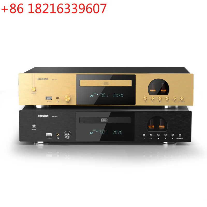 YAO Professional HIFI Tube CD Player DTS Decoding SPH8104 Bluetooth 5.2 Audiophile Pure CD Player USB Reading Toroidal Transform