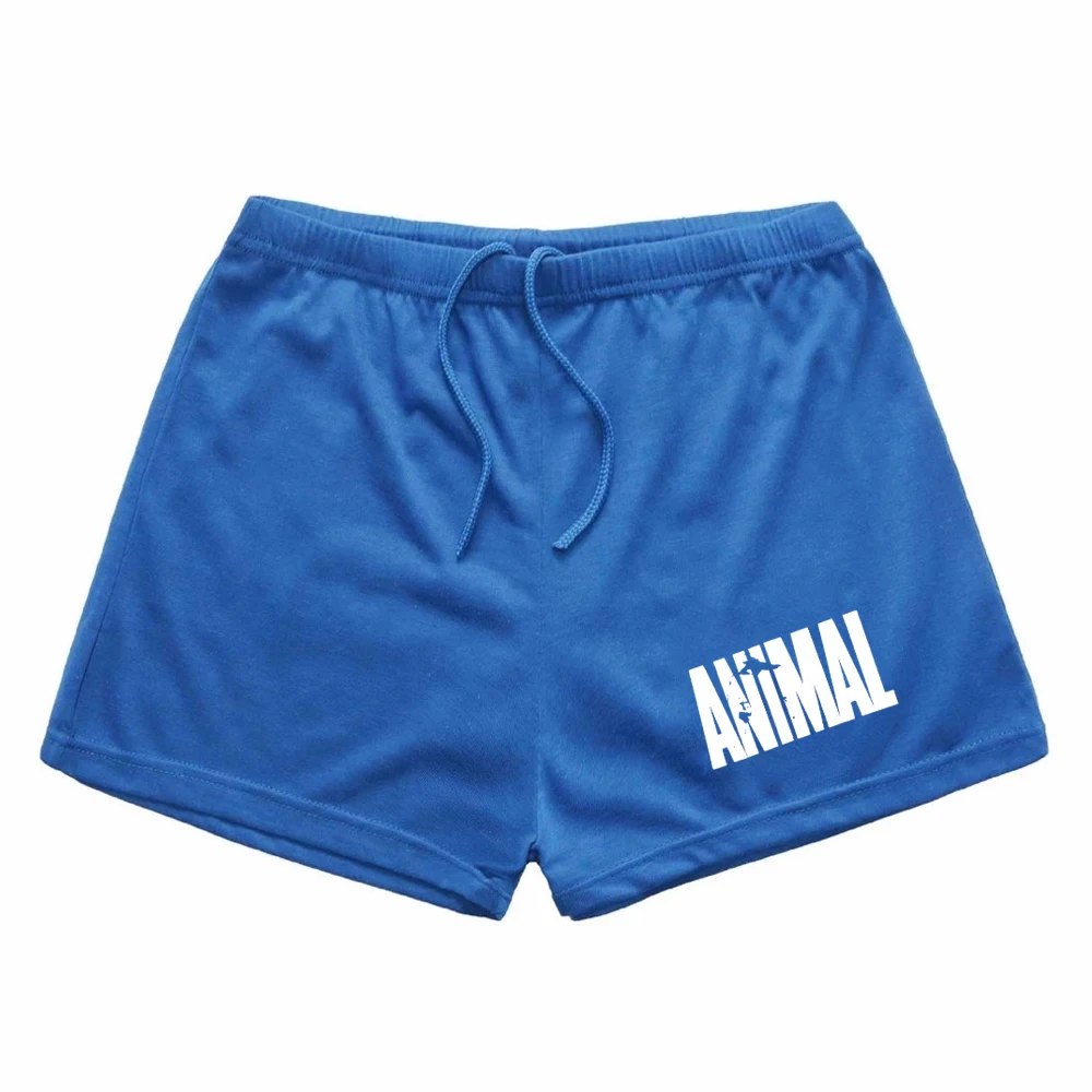 Men Summer Shorts Animal Print Sweatpants Gym Fitness Running Short Pants Bodybuilding Male Muscle Training Shorts Weightlifting