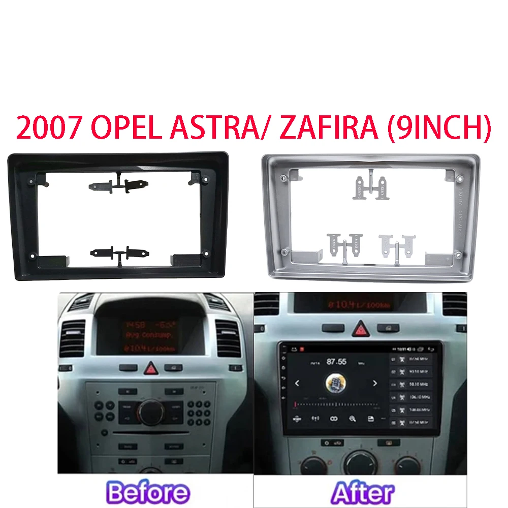 

9 inch For Opel Zafira / Astra 2007 Stereo Panel Dash Installation Dash Panel Frame Kit