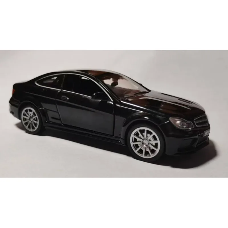 1:32 Benz C63 GT 63 Sports car Diecast Metal Alloy Model car Sound Light Pull Back Collection Kids Toy Gifts