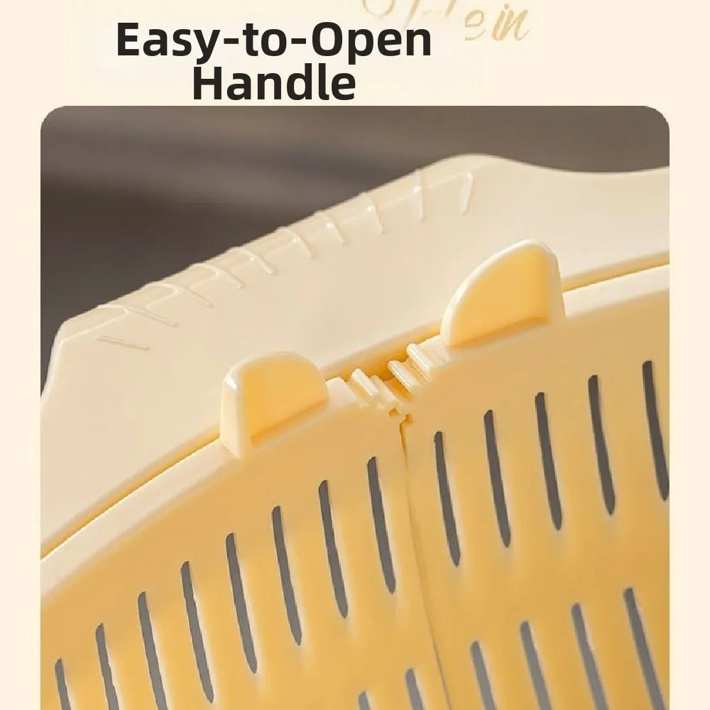 Triangle Sink Strainer Basket Detachable Creative Kitchen Garbage Filter Quickly Drain One Click Automatic Dumping Filter Basket