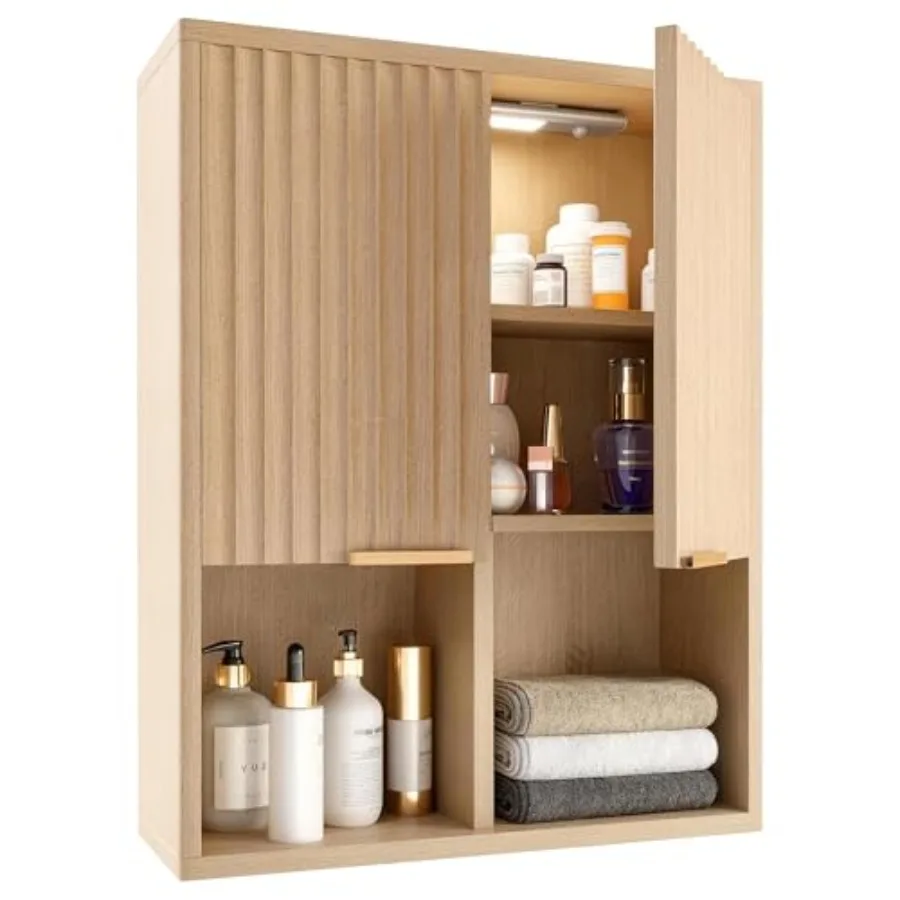 Fluted Bathroom Wal…