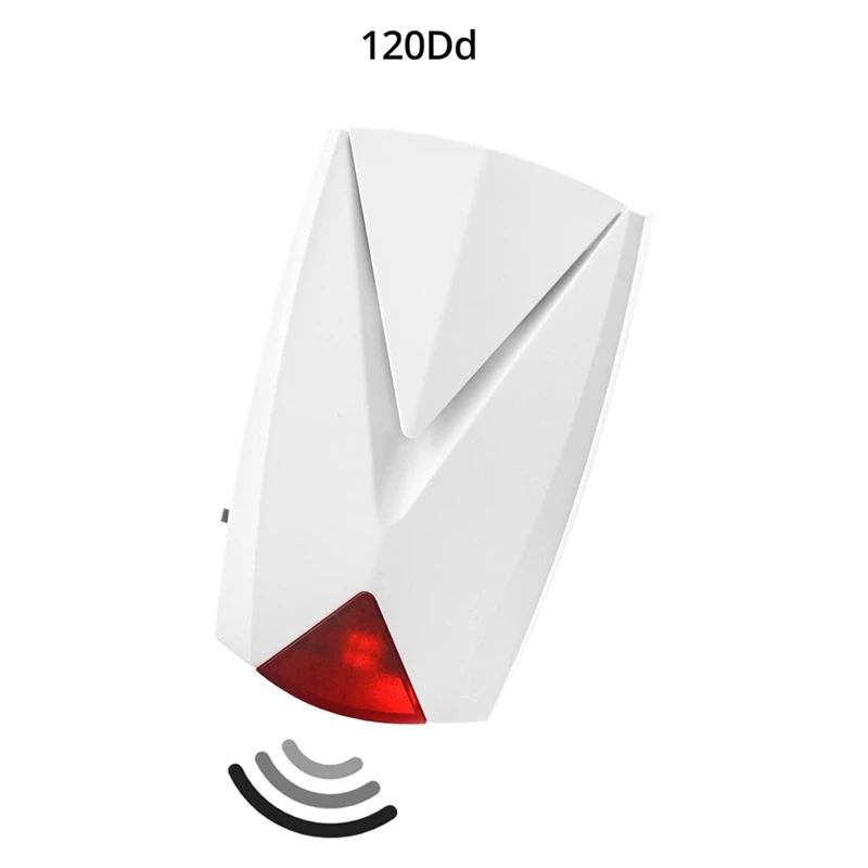 Nieuw stroomuitvalalarm, 118 db luide sirene met LED-licht, 110 V tot 220 V, uit/aan waarschuwing, Amerikaanse stekker