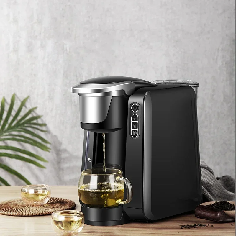 AC-505K Coffee Machine Cafetera Hot/Cold 3in1 1420W  Multiple Capsule Coffee Maker Fit Nespresso,Dolce Gusto and Coffee Powder