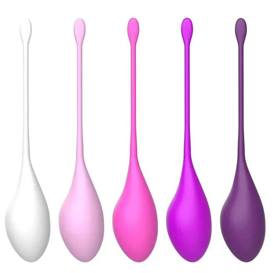 2026 New Upgrade 5pcs/set Kegel Ball Vaginal Dumbbells Full Silicone Pussy Vagina Tighten Kegel Uscle Exercise Vaginal Balls Sex