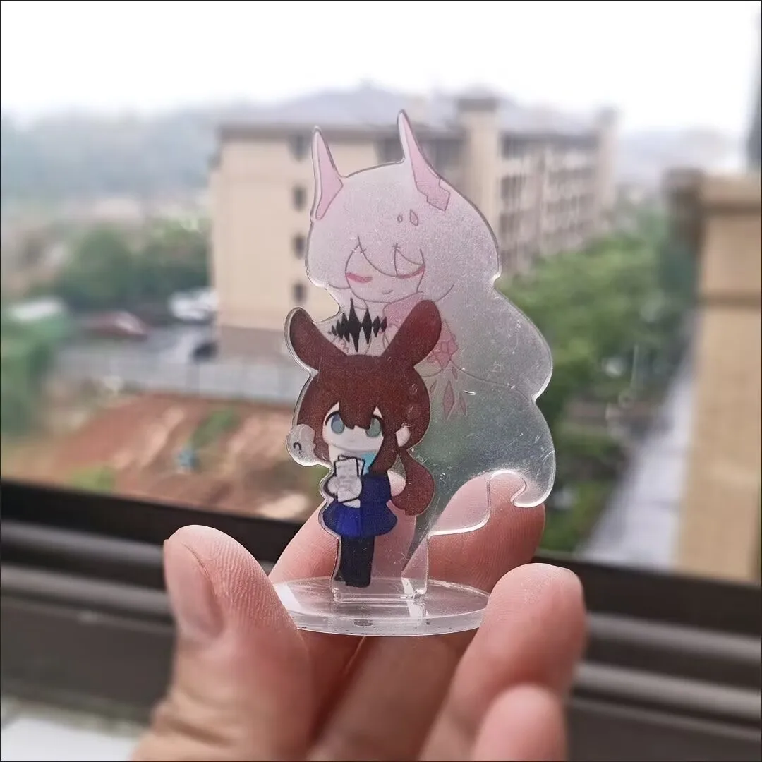 "Arknights" 아크릴 스탠딩 사인, 자체 제작 고품질 외관 탁상 장식, 주변기기 선물