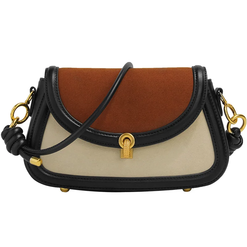 

2025 Luxury Fashionable High-end Women's Patchwork Underarm Bag Handbags Trendy New Style Single Shoulder Crossbody Bag