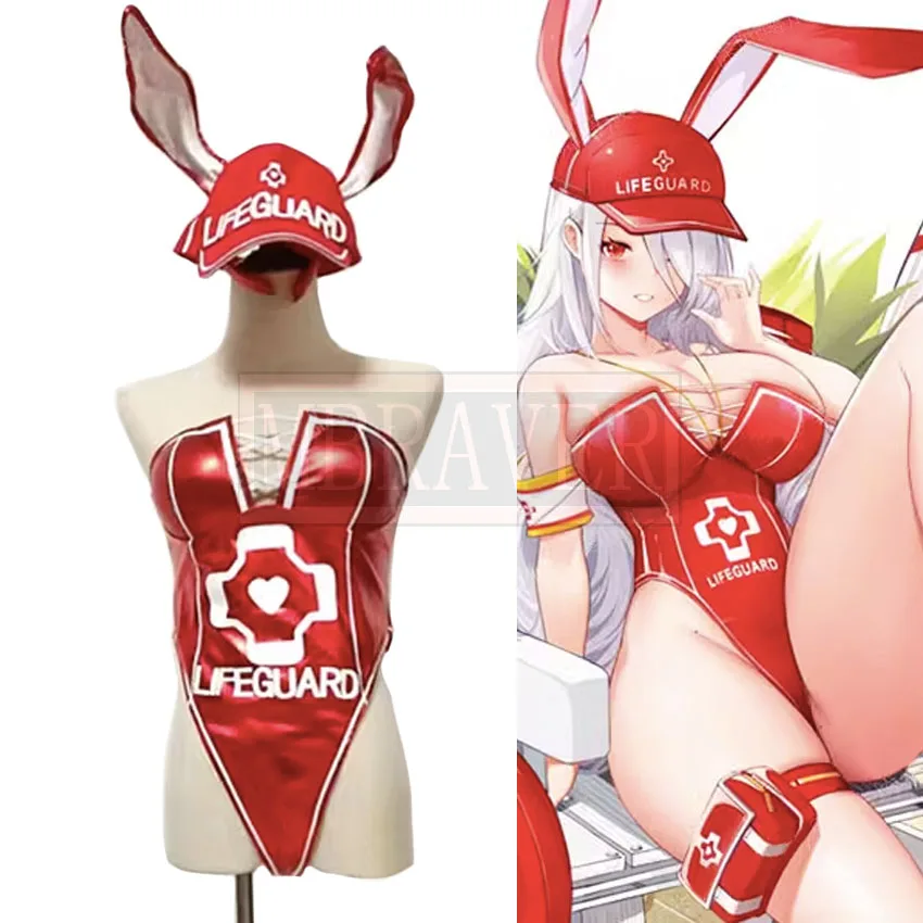 

Azur Lane KMS Prinz Heinrich Racing Suit Cosplay Costume Party Christmas Halloween Custom Made Any Sizes