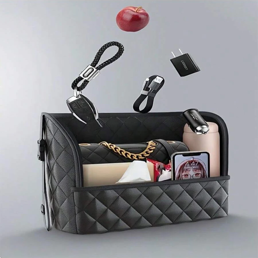 Car Storage Bag Reinforced Handles – Durable Transport Reinforced handles on car storage bag for easy carrying and secure transport
