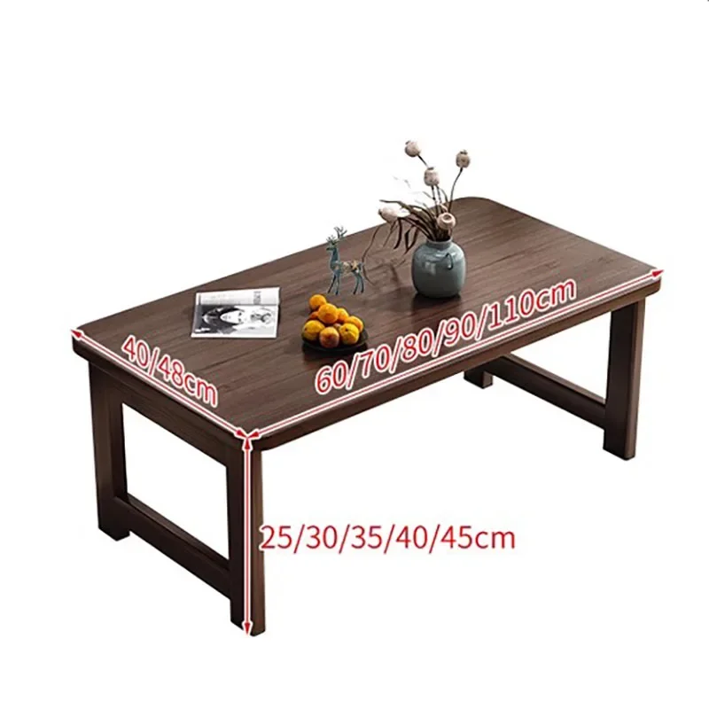 Simple Fold Rectangle Coffee Tables Modern Retro Style Cute Chinese Style Coffee Table Minimalist Originality Home Furniture