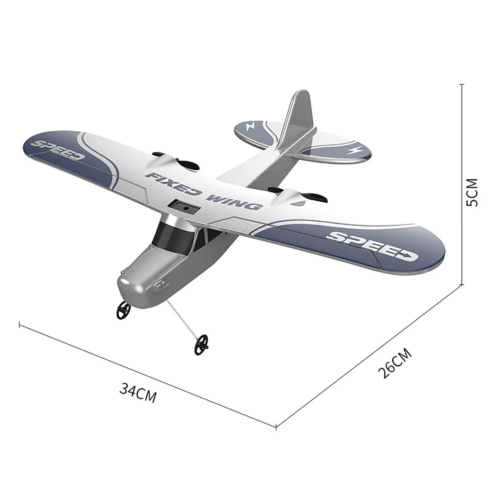 2.4G Remote Control Plane Toys RC Airplane Model EPP Foam Ready to Fly