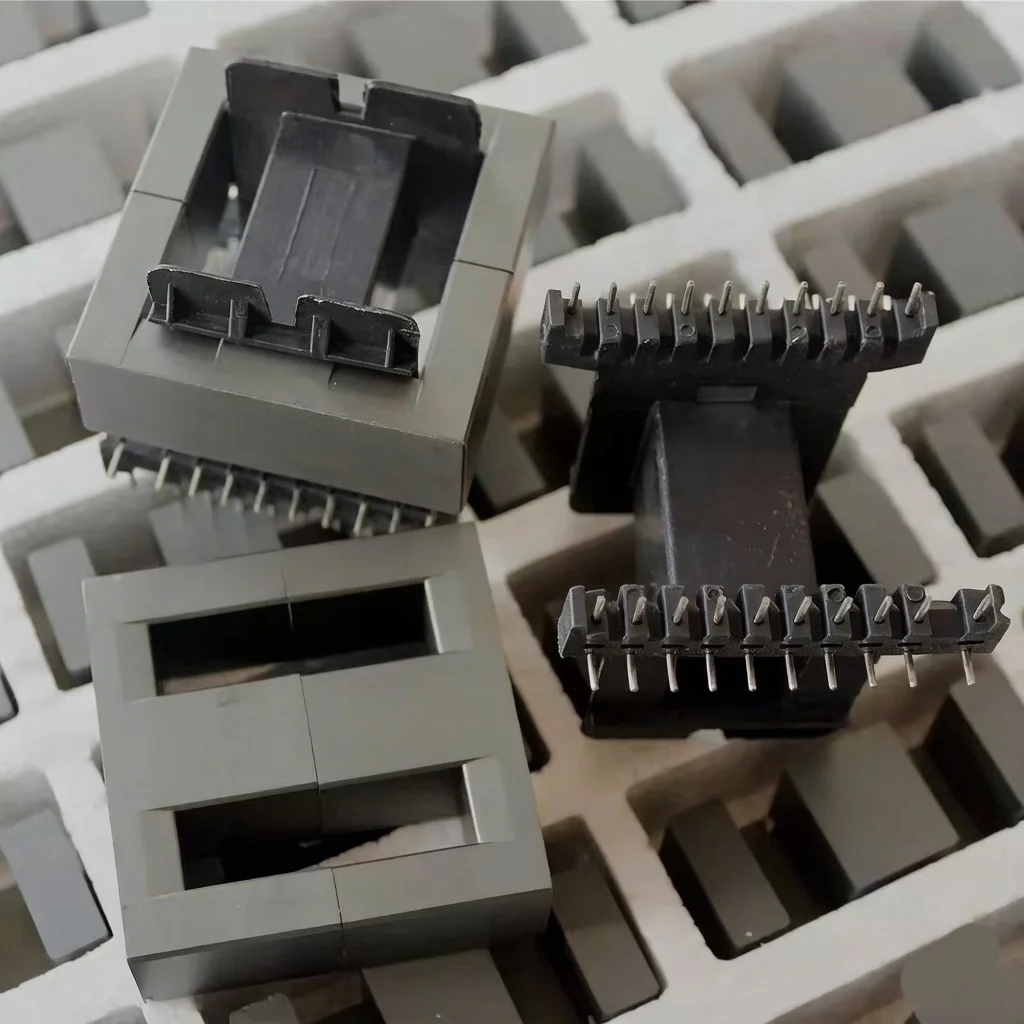 EE Type EE55B EE65B EE70B EE30*7 EE4215 EE42*20 Horizontal Transformer Ferrite Magnetic Core Coil Former