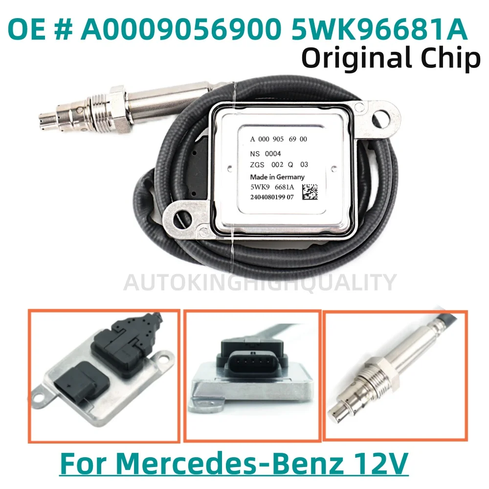 

A0009056900 5WK96681A оригинальный новый датчик NOX для Mercedes-Benz W166 W172 W205 W221 W251 W212 W207 W906 ML250 GL350