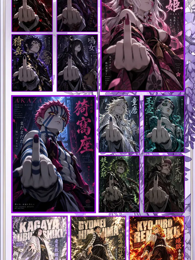 Wholesale 2026 Newest The Infinite Archive Library Demon Slayer A5 Board Collection Cards TCG Tendy Party Toys Birthday Gifts
