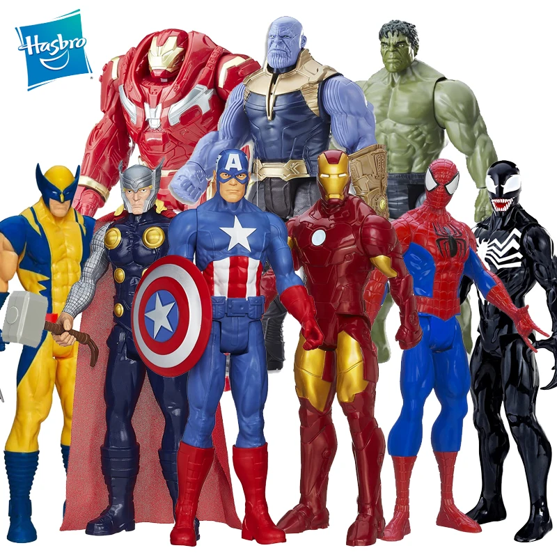 オリジナルマーベルヒーローアクションフィギュア 12 インチアベンジャーズスパイダーマンヴェノムキャプテンアメリカアイアンマントールモデル子供のおもちゃ子供のギフト