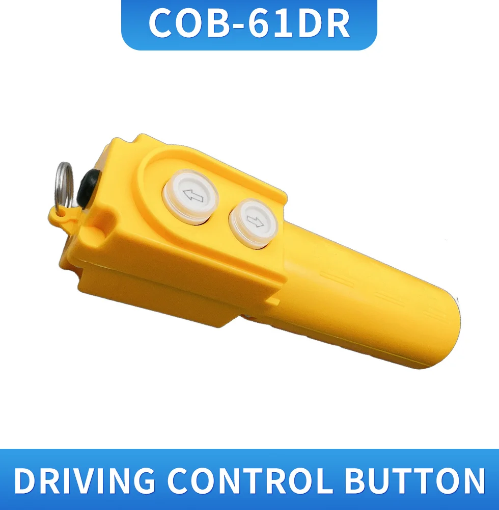 COB-61DR series direct operation rain proof crane control electric hoist up and down switch button with 30UF capacitor