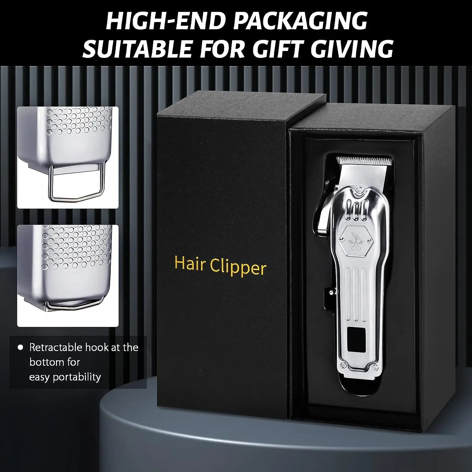 2024 Home appliance Hair Clippers Professional Cordless Clippers Hair Cutting Beard Barbers Electric shaver for men