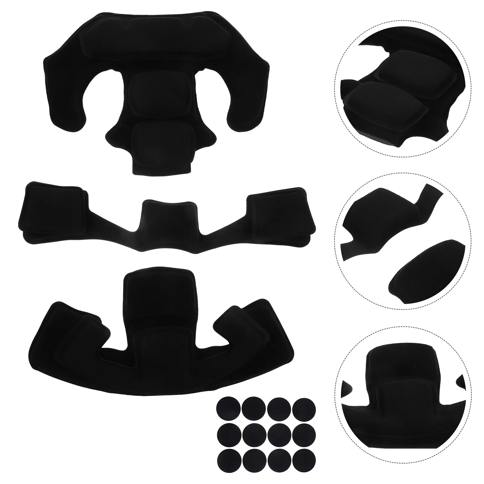 

1Set Anti-Explosion Padding Kit Breathable High-Density Sponge Replacement Inner Cushion Motorcycle Bike Electric Vehicle