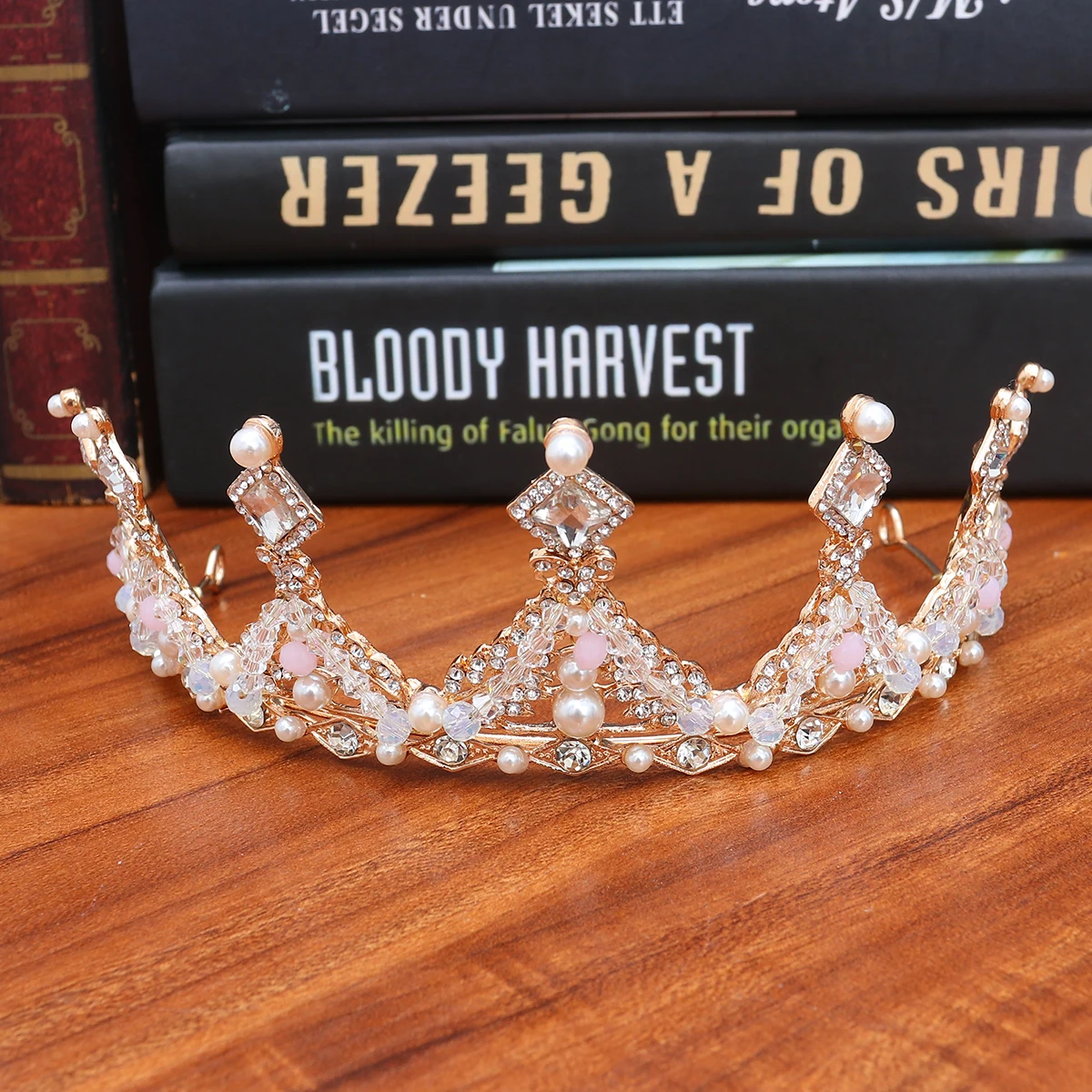 

Luxury Princess Crystal Rhinestone Headb Girls Wedding Party Kids Accessories Kids Crystal Headdress Headdress Stage Birthday
