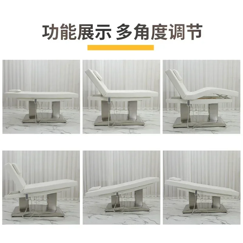 Treatment Chair Table Massage Portable Professional Eyelash Bed Folding Cosmetology Couch Stretcher Lashists Tables Cheap 12