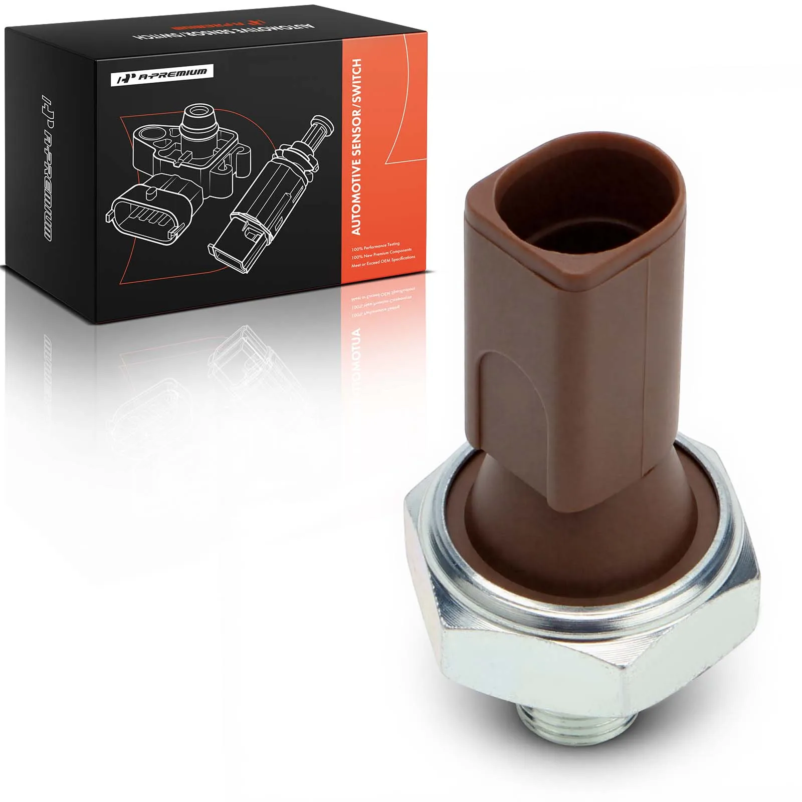 A-Premium Oil Pressure Sensor Switch with 1-Blade for Audi A4 Q5 Q7 A5 A6 Porsche Cayenne