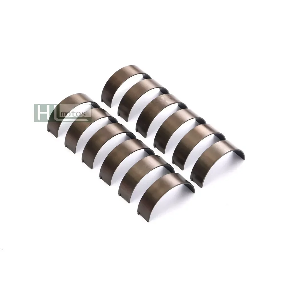 Conjunto de conchas de rolamentos de haste + 0.50 para Audi S4 S5 A6 A7 A8 Q5 Q7 VW Touareg 3.0 TSI TFSI EA837 Sobrecarregado OE # 07L 105 701 D