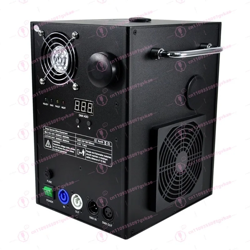 Up-spray 900W High-power Stage Special Effects Machine Simulation Cold Spray Flower All-aluminum Shell with Cleaning Function