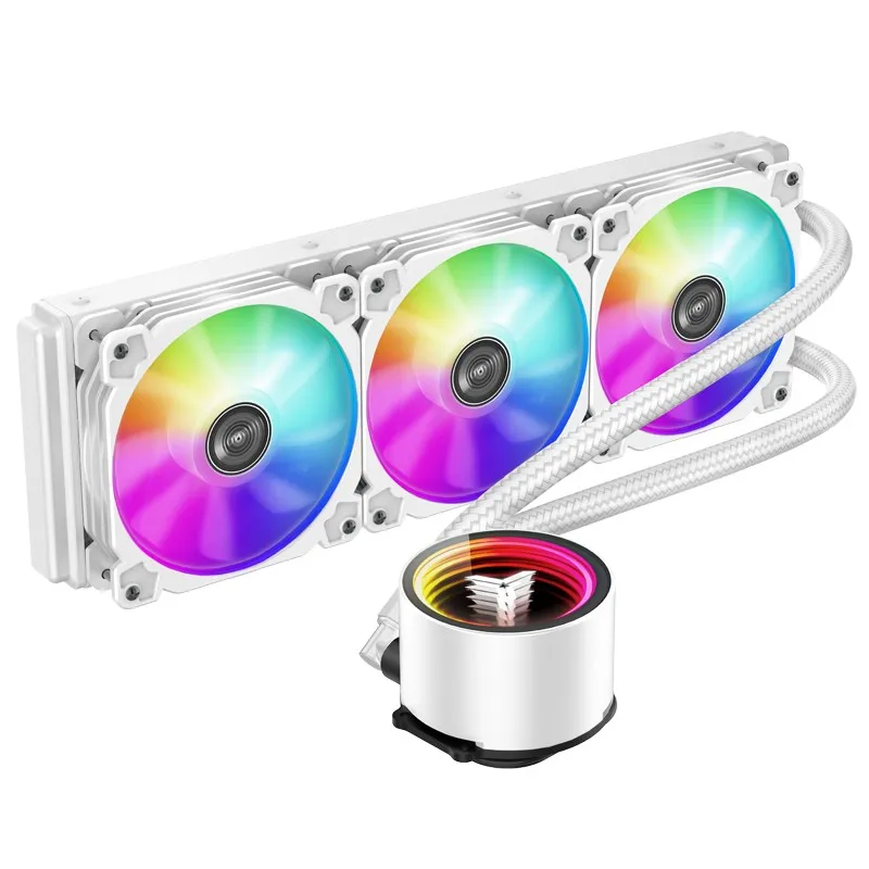Jonsbo SHADOW TW4-360 ARGB AIO Liquid Water Cooling CPU Cooler Computer Case 12cm Fan All-in-one Radiator LGA1700 115x 1200 2011