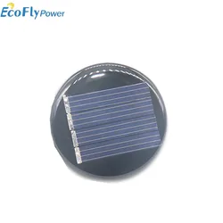 1PC Round 2V 35mA 50mA solar panel /solar cell battery module Epoxy board PET power generation board